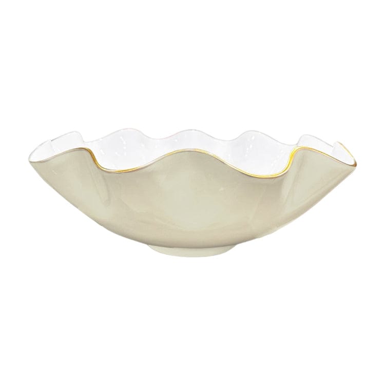 Beatriz Ball Encanto Carola Extra Large Bowl, Cream & White - Little Miss Muffin Children & Home