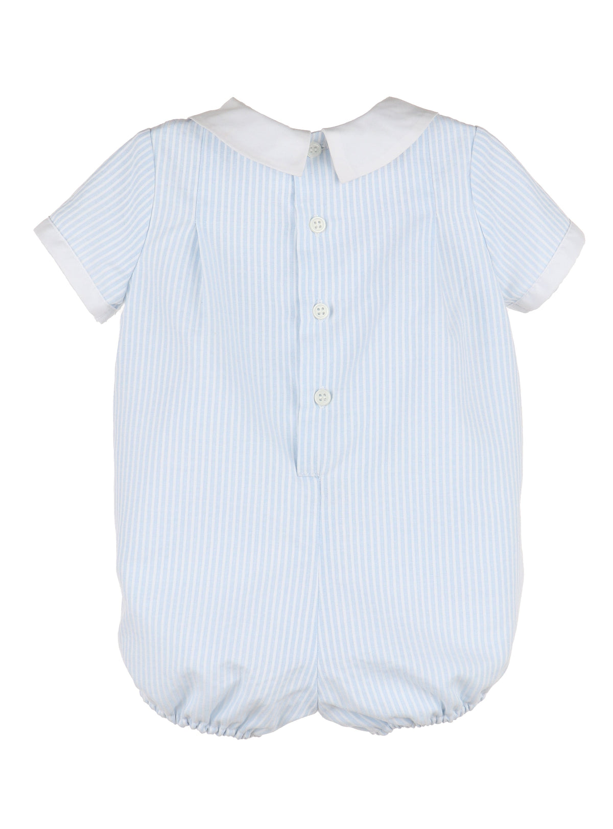 Casero & Associates Casero & Associates Stripes Combo Boy Bubble, Blue - Little Miss Muffin Children & Home