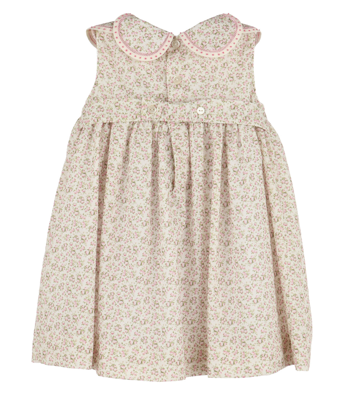 Casero & Associates Casero & Associates Tea Roses Petal Dress, Pink - Little Miss Muffin Children & Home