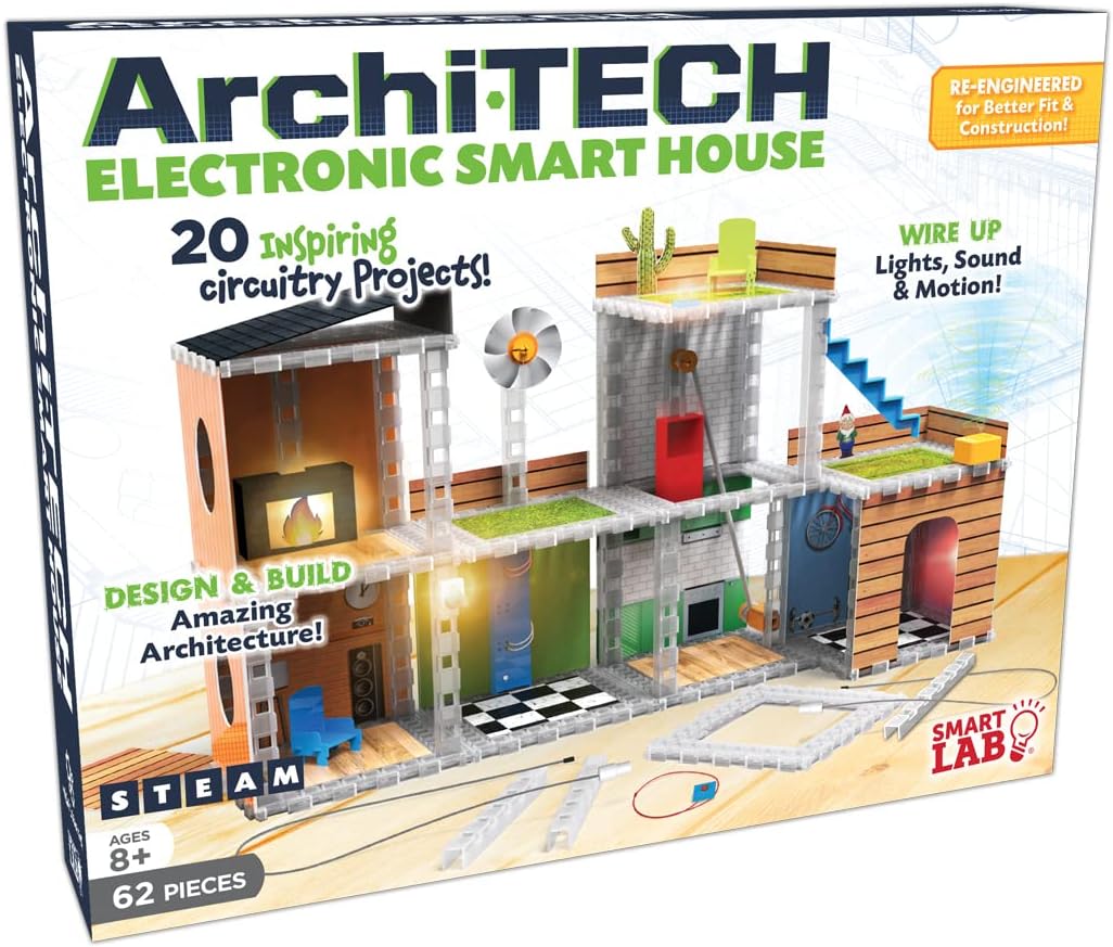 Smart Lab Toys Smart Lab Toys Archi-Tech Electronic Smart House - Little Miss Muffin Children & Home
