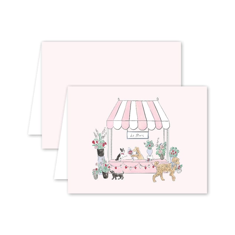 Dogwood Hill Lovely Blooms Pups, Single Card - Little Miss Muffin Children & Home