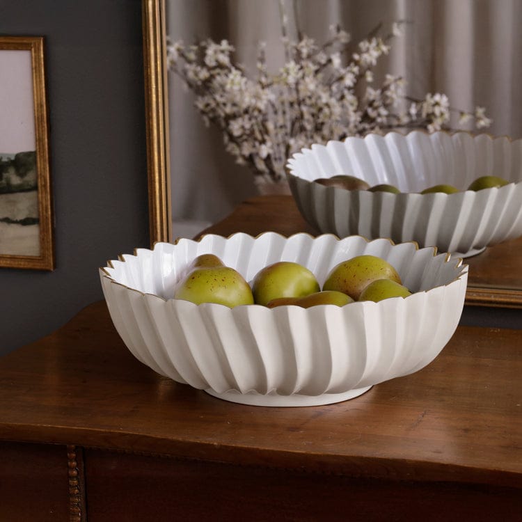 Beatriz Ball Encanto Orlando Large Bowl, Cream & White - Little Miss Muffin Children & Home