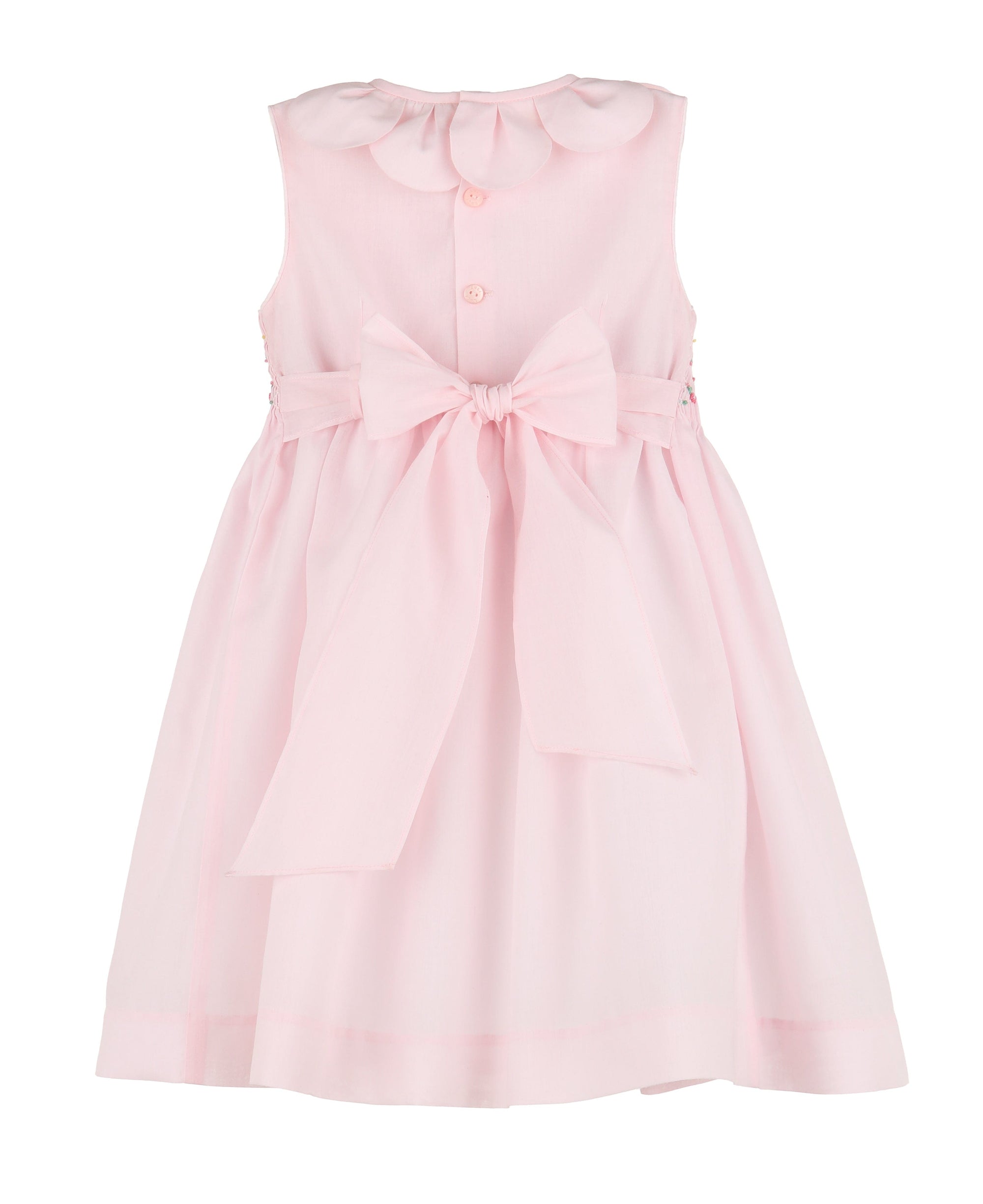 Casero & Associates Dotted Petal Playsuit, Pink