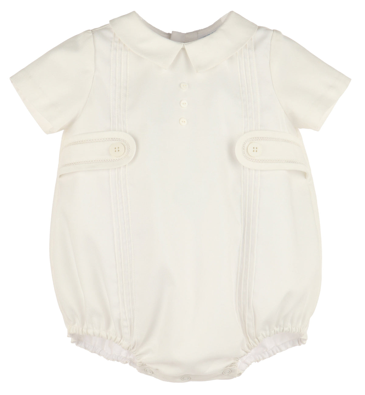 Casero & Associates Classic Tabs Boy Bubble, Ivory - Little Miss Muffin Children & Home