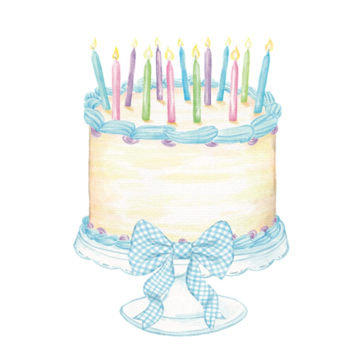 Front Porch Elegance Front Porch Elegance Let's Eat Cake Door Hanger with Bow - Little Miss Muffin Children & Home