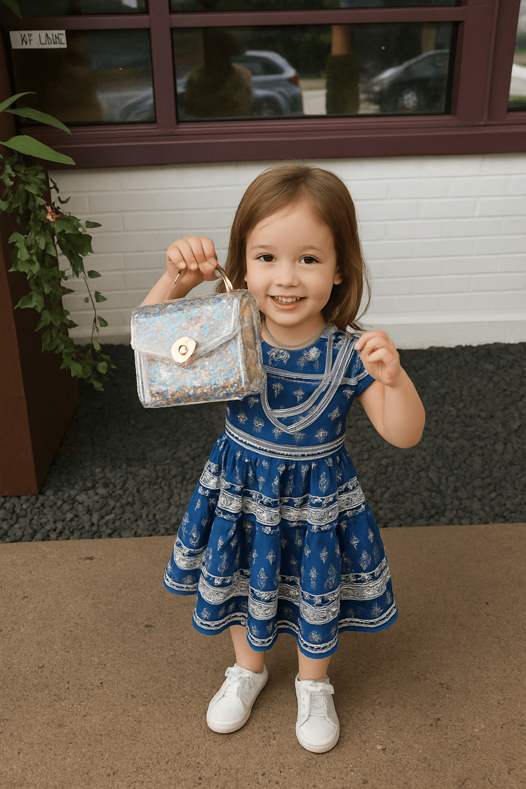 Carrying Kind Multi Sparkle Gussie Handbag - Little Miss Muffin Children & Home