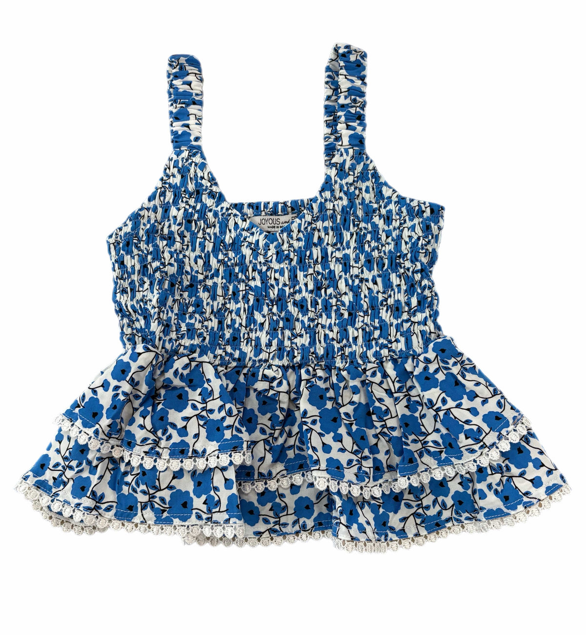 Blueberry Ditzy Willa Tank