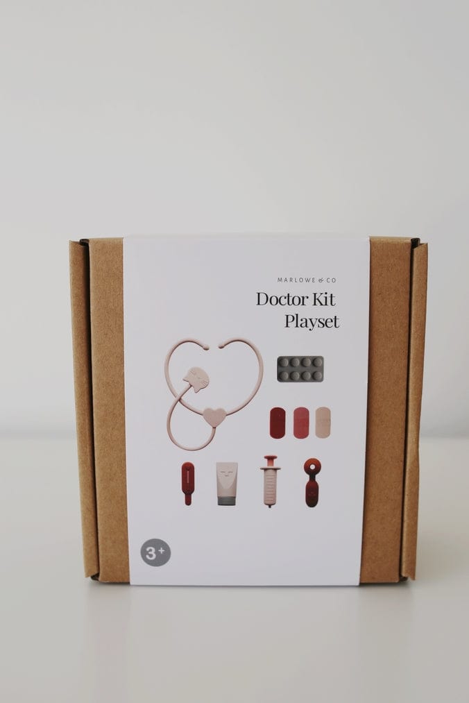 Marlowe & Co Marlowe & Co Silicone Doctor Kit Play Set - Little Miss Muffin Children & Home