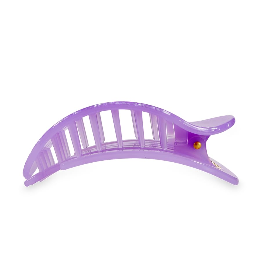 Lavender Mist Flat Round Hair Clip