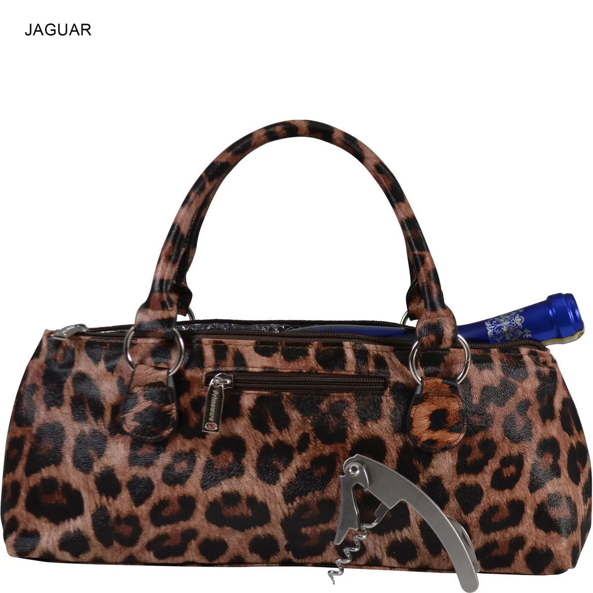 Jaguar Insulated Safari Design Wine Clutch