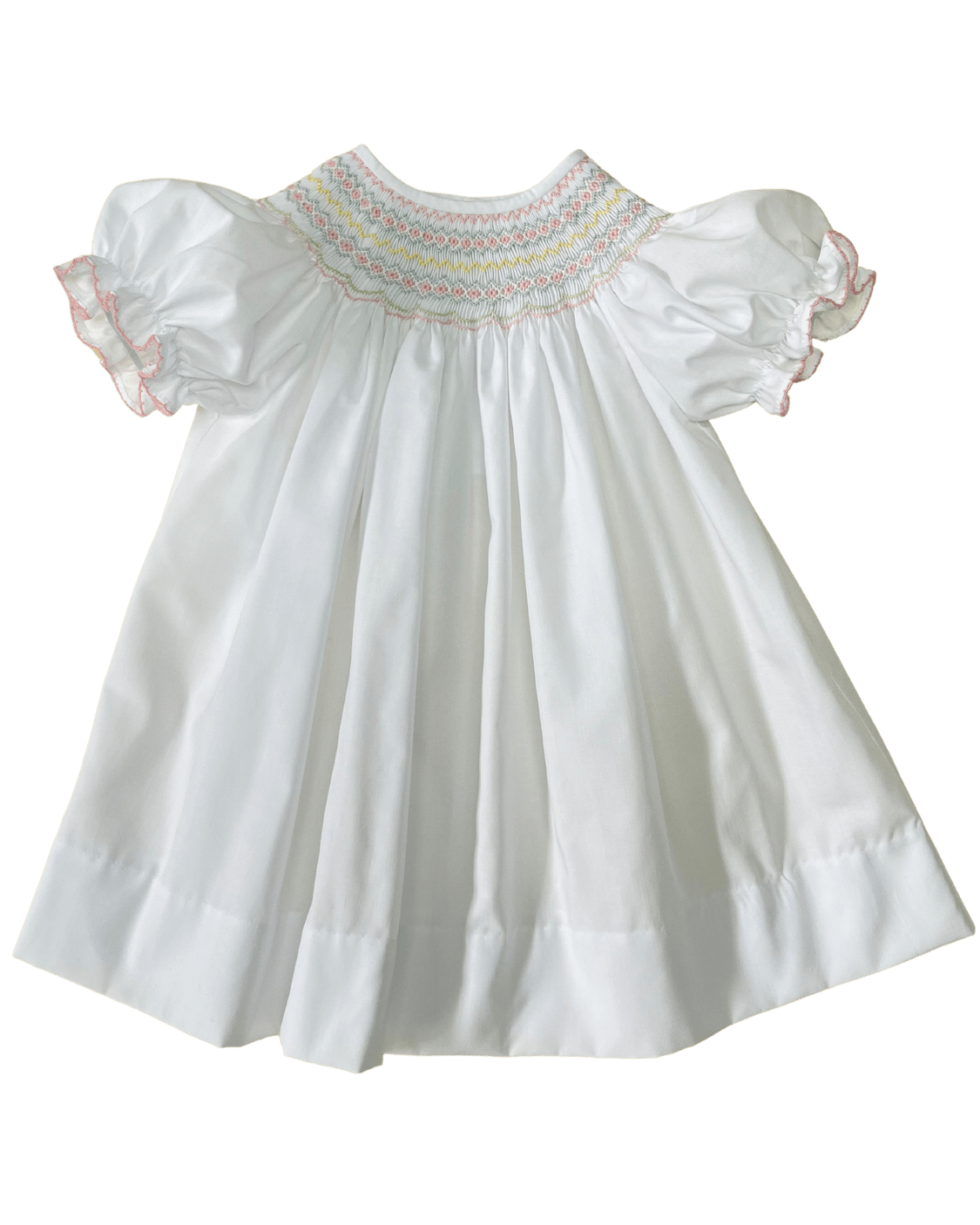Lulu Bebe Lulu Bebe Smocked Emma Bishop Dress - Little Miss Muffin Children & Home