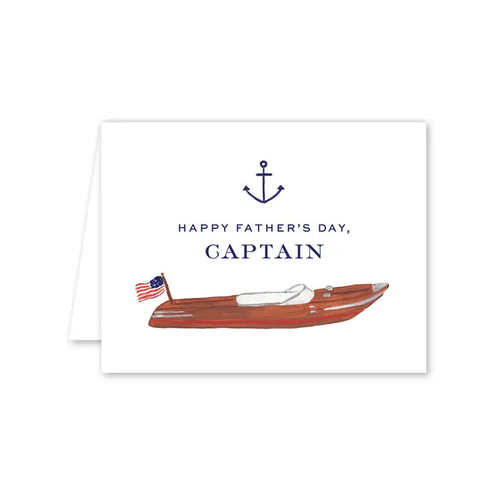 New England Coast Father’s Day, Single Card