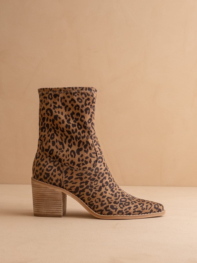 Oasis Society The Vienna Bootie in Leopard - Little Miss Muffin Children & Home