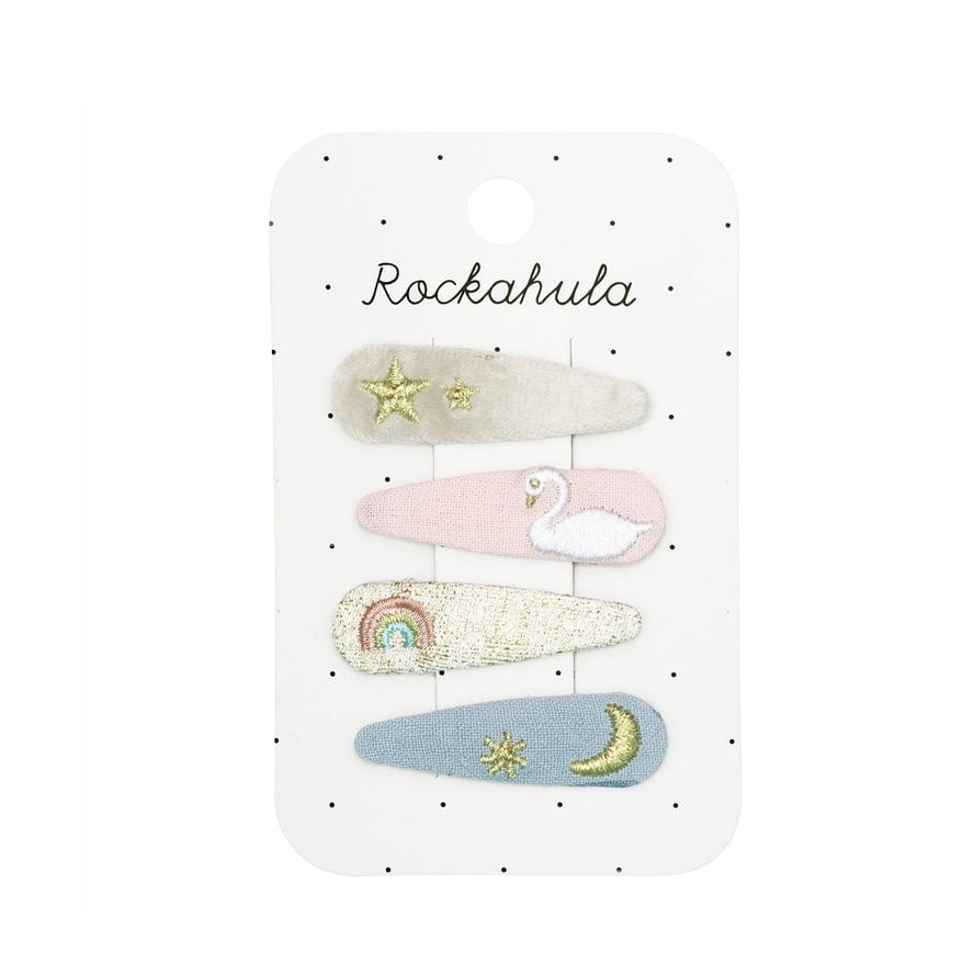 Rockahula Kids Rockahula Kids Enchanted Embroidered Clip Set - Little Miss Muffin Children & Home