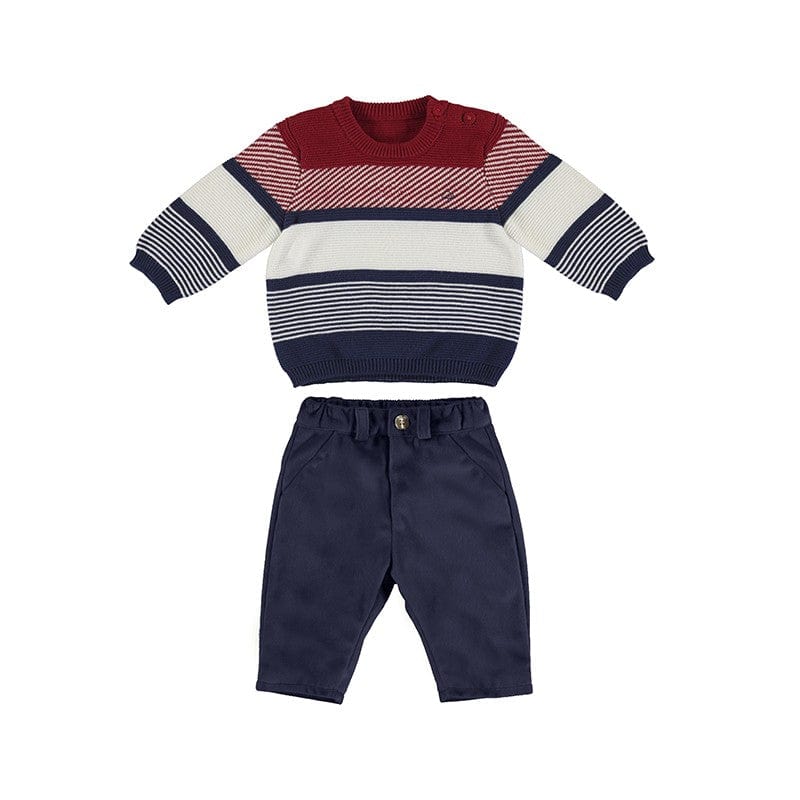 Mayoral Usa Inc Mayoral Trousers and Sweater Set - Little Miss Muffin Children & Home