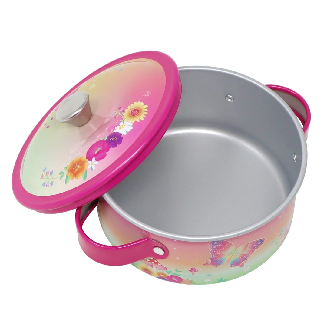 Pink Poppy Rainbow Butterfly Cooking Set in Carry Case