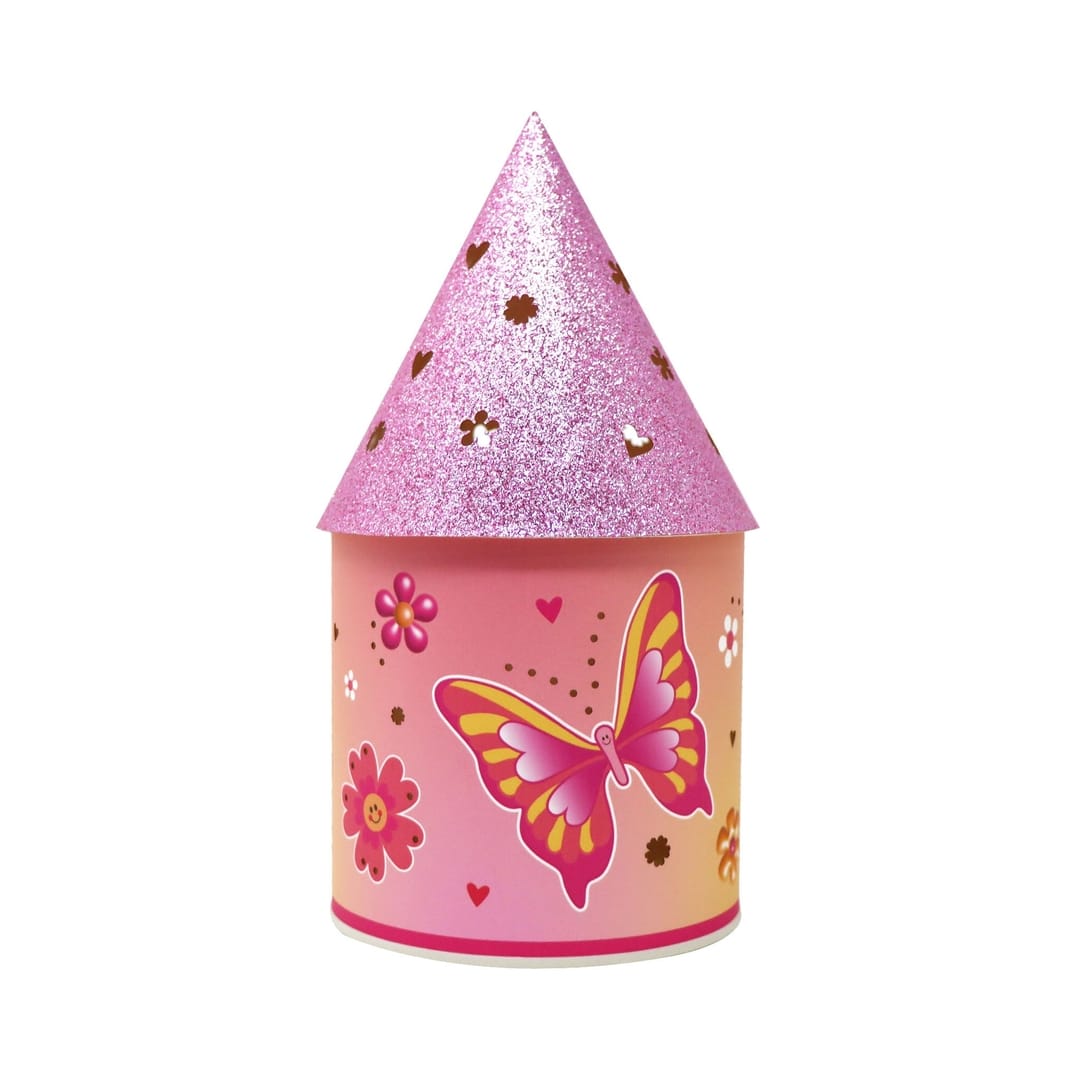 Pink Poppy Vibrant Vacation Color Changing LED Lantern
