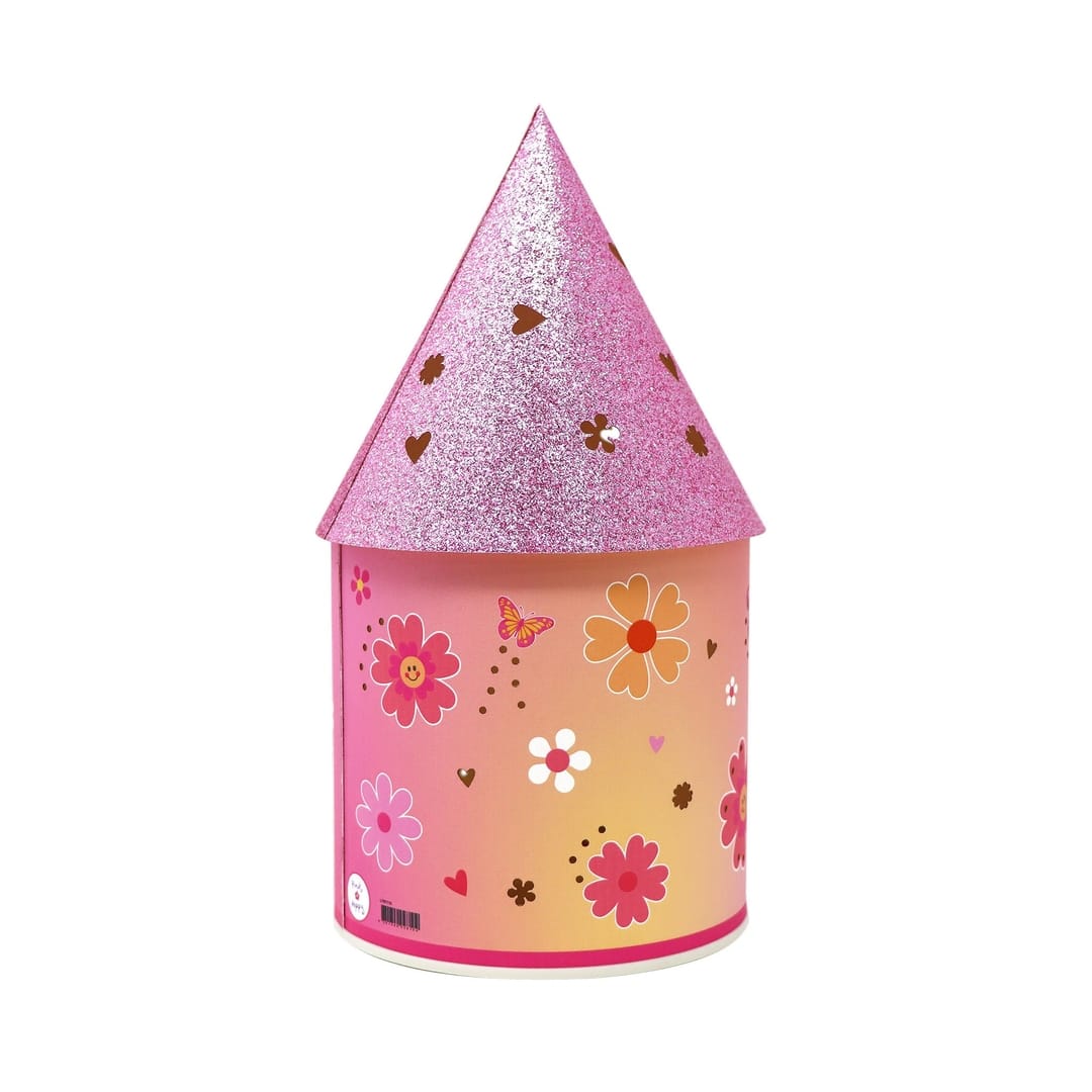 Pink Poppy Vibrant Vacation Color Changing LED Lantern