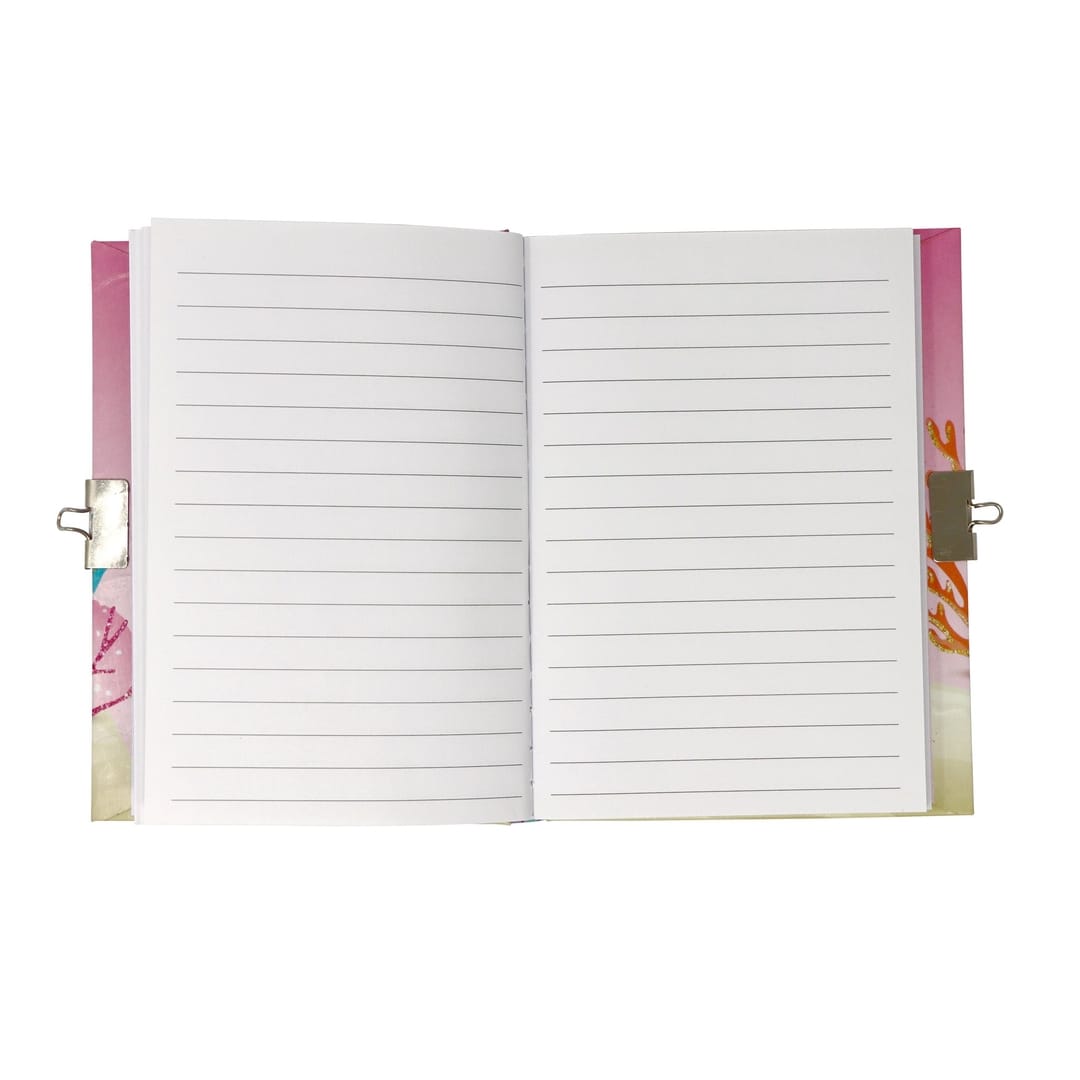 Pink Poppy Enchanted Mermaid Lockable Notebook