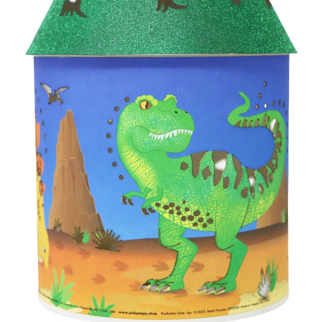 Pink Poppy Dinosaur Adventure Lantern