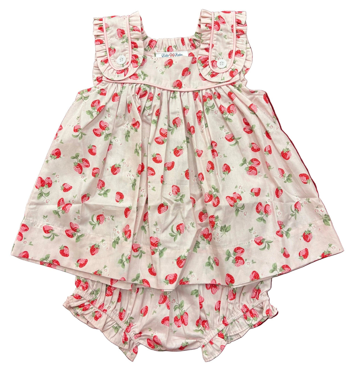 Willow Sleeveless Ruffled Bloomer Set