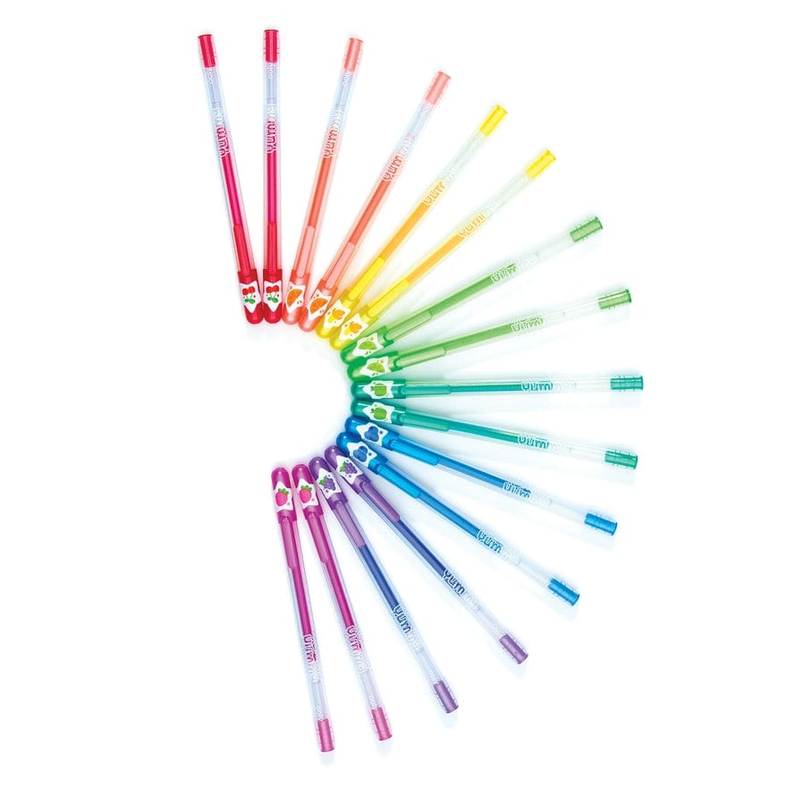 Ooly Ooly Yummy Yummy Scented Glitter Gel Pens, Set of 12 - Little Miss Muffin Children & Home