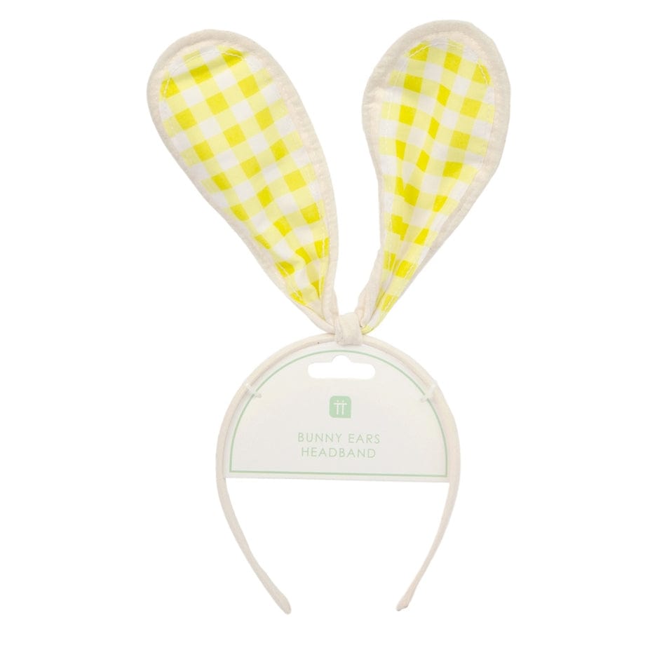 Talking Tables Talking Tables Yellow Fabric Dress Up Easter Bunny Ears - Little Miss Muffin Children & Home