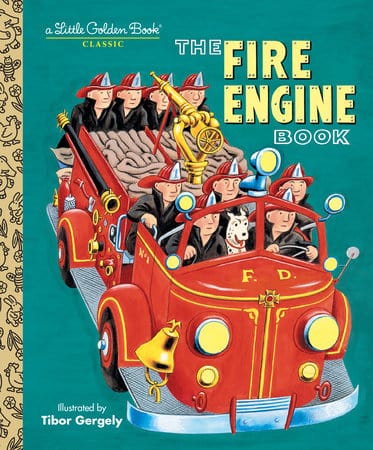 Random House The Fire Engine Book a Little Golden Book - Little Miss Muffin Children & Home