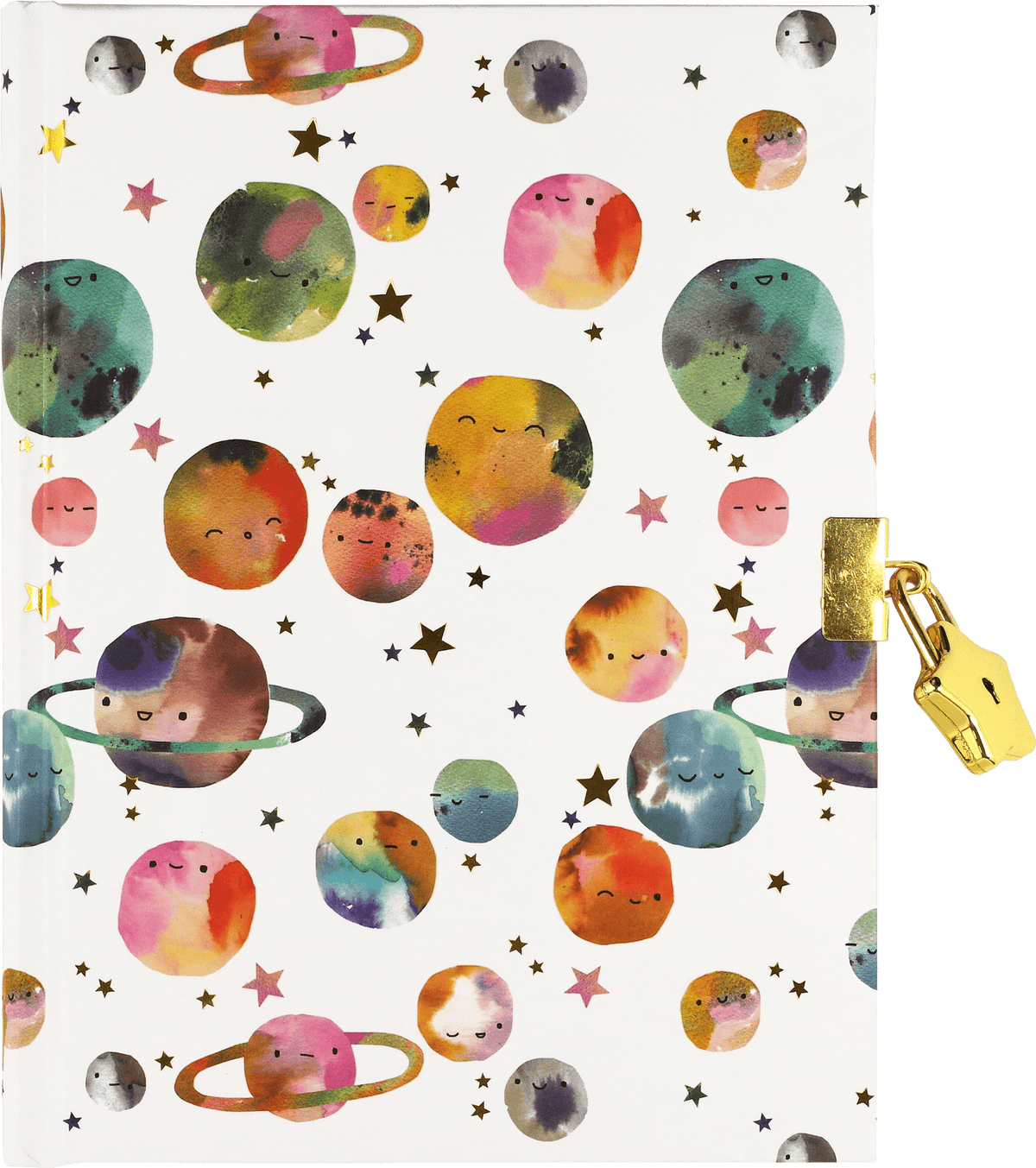 Peter Pauper Press Peter Pauper Press Outer Space Locking Journal - Little Miss Muffin Children & Home