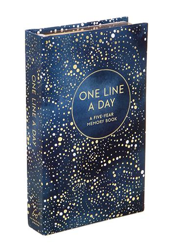 Hachette Book Group Celestial One Line A Day A Five Year Memory Book - Little Miss Muffin Children & Home