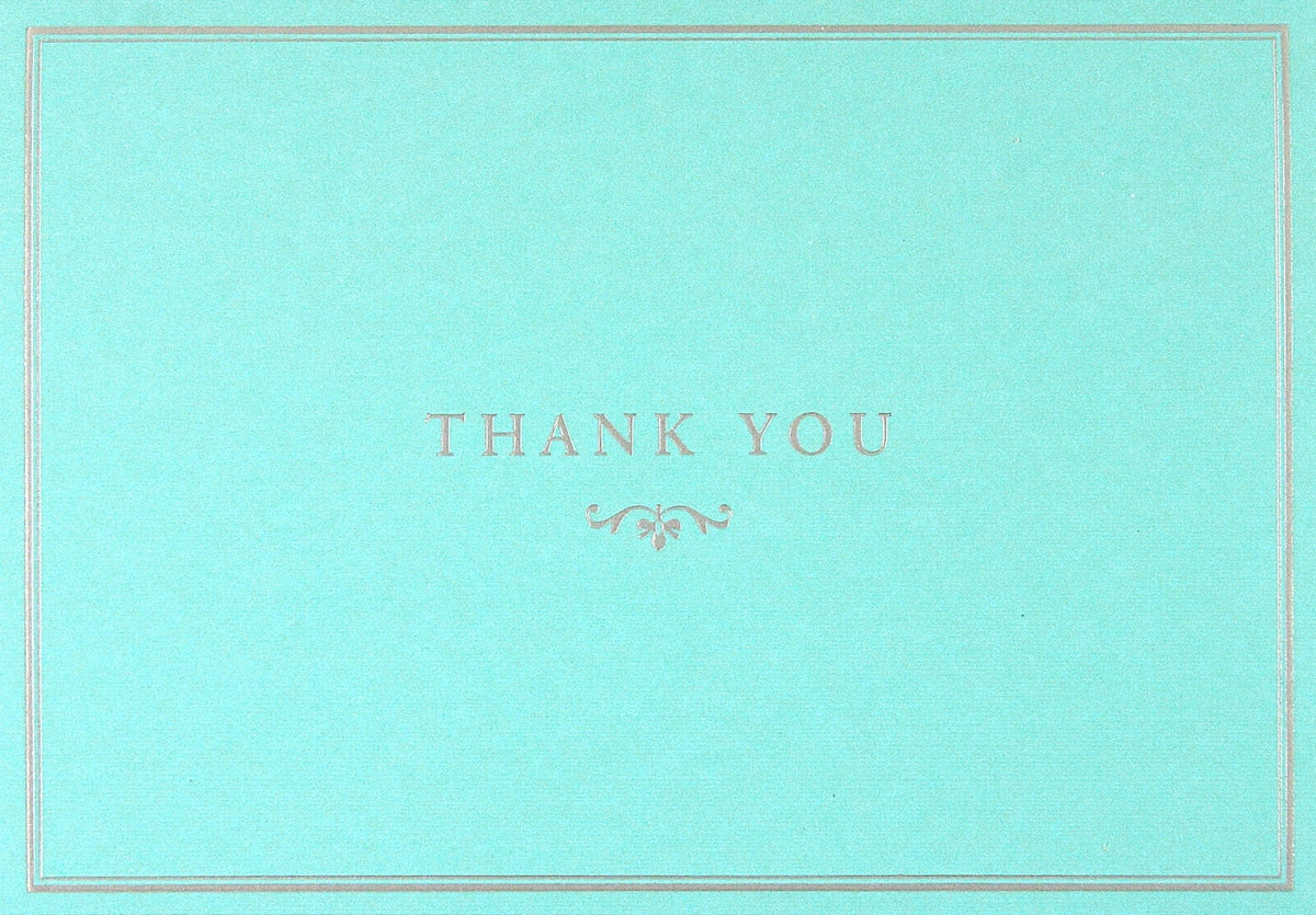 Peter Pauper Press Peter Pauper Press Blue Elegance Thank You Notes - Little Miss Muffin Children & Home