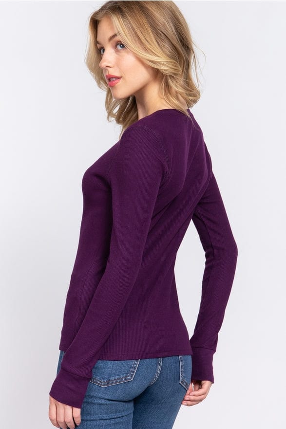 Vanilla Monkey Vanilla Monkey Long Sleeve Thermal Top - Little Miss Muffin Children & Home