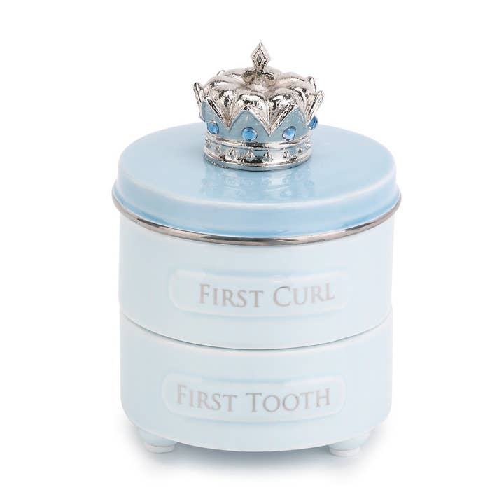 First Tooth and Curl Keepsake Box