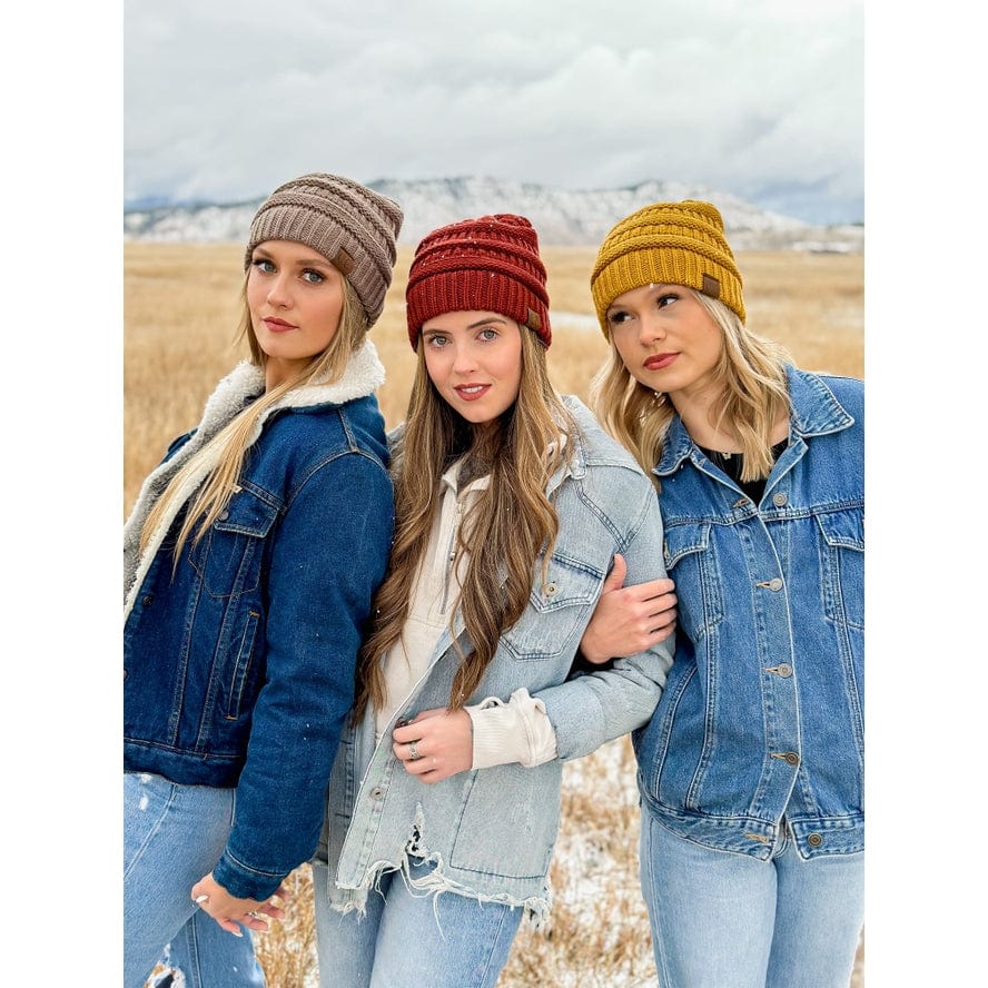 C.C Beanie C.C Beanie Classic CC Beanie in Earth Grey - Little Miss Muffin Children & Home