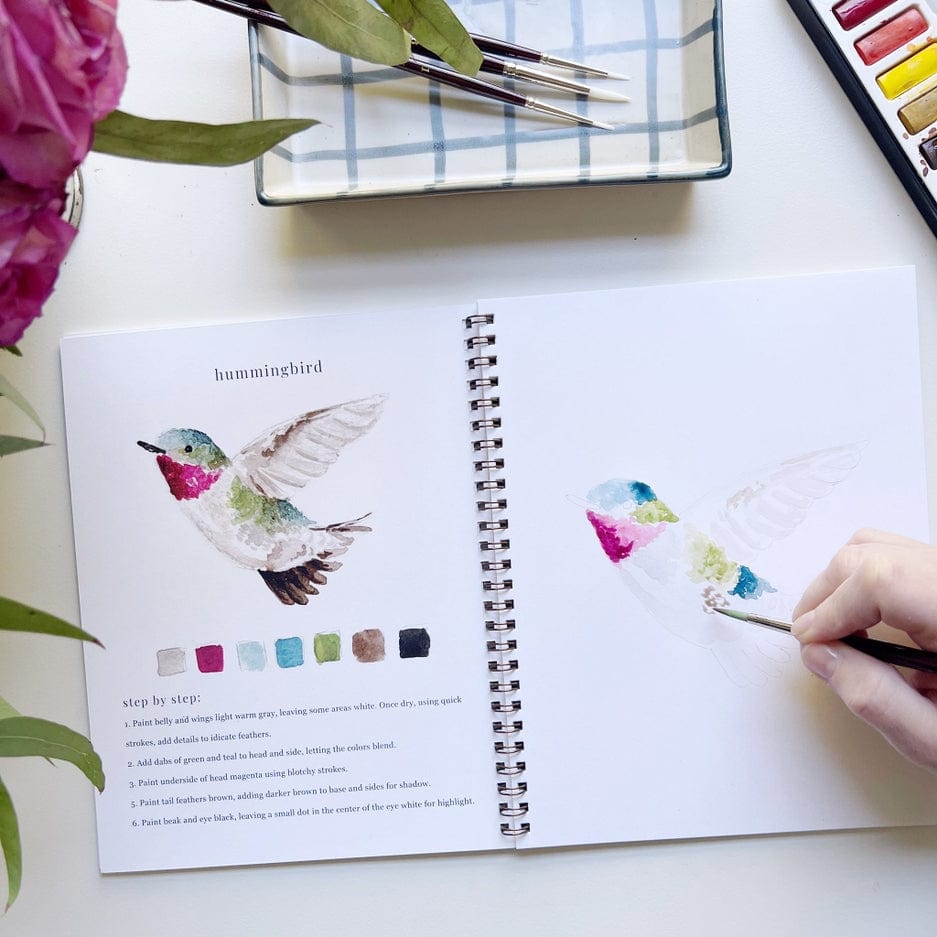 Emily Lex Studio Emily Lex Studio Birds Watercolor Workbook - Little Miss Muffin Children & Home