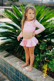 Sugar Bee Clothing Sugar Bee Clothing Pink Gingham Skirt Bikini - Little Miss Muffin Children & Home