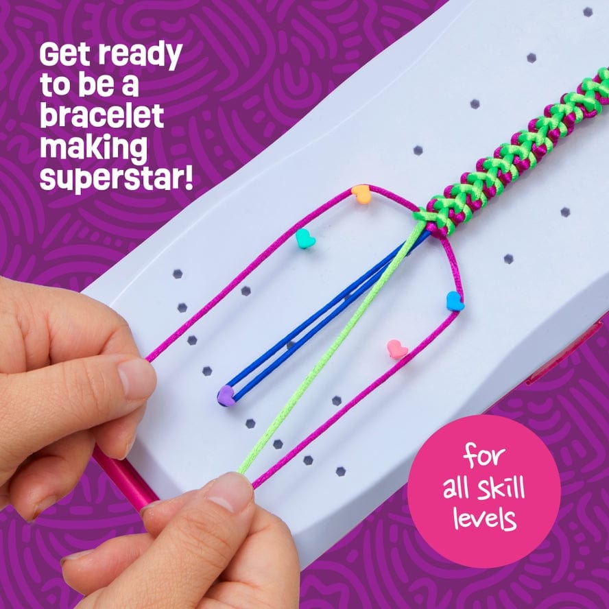 Dan&Darci Dan&Darci Pretty Me Friendship Bracelet Making Kit String Bracelets - Little Miss Muffin Children & Home