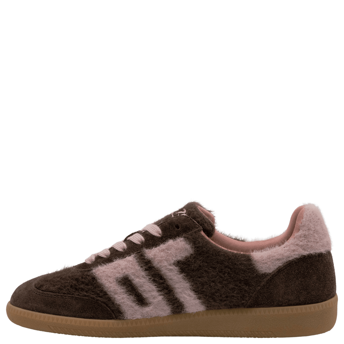 Mohair Sneaker in Coffee Pink