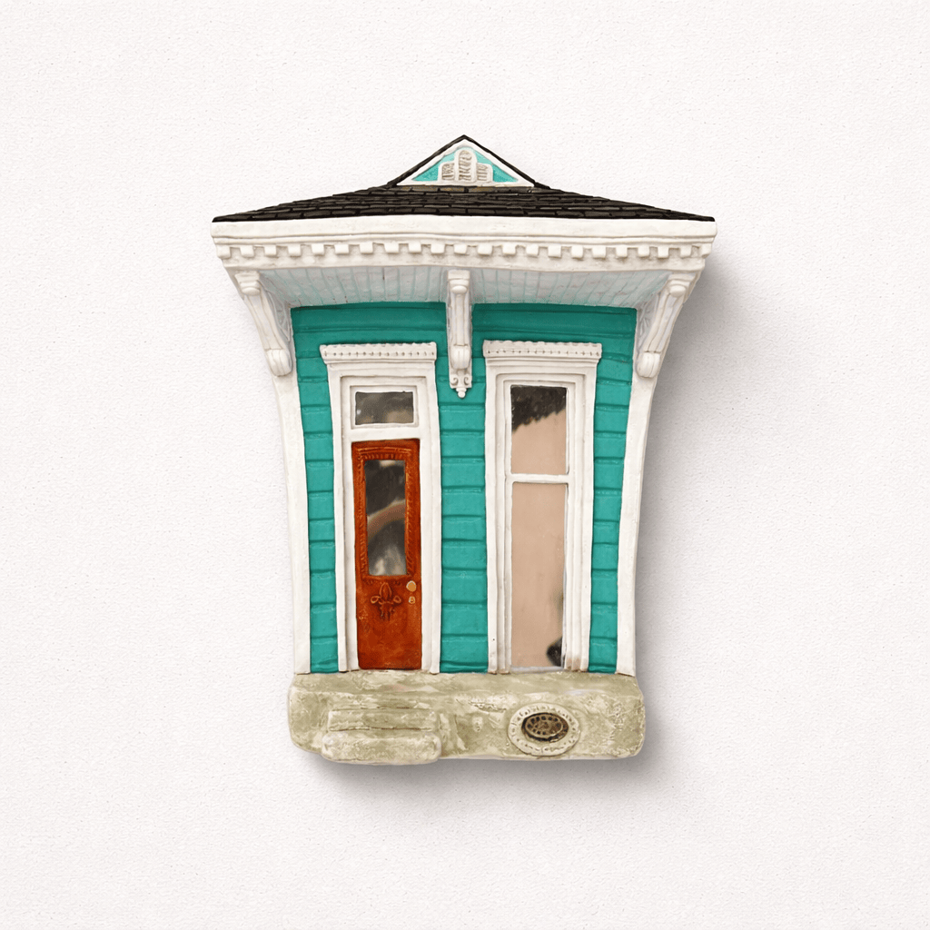 Extra Large Single Shotgun House with Dentalwork Trim