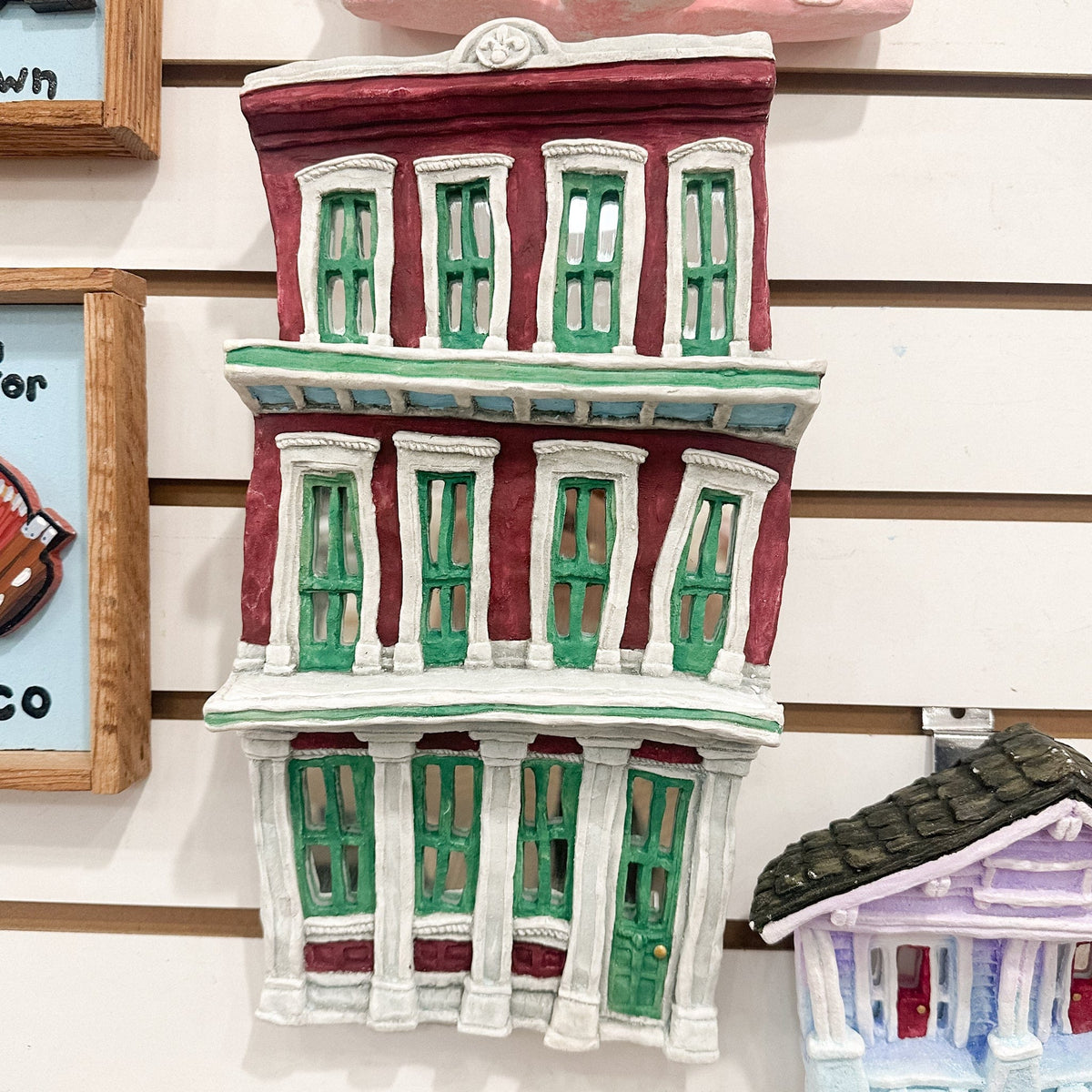 French Quarter Three-Story Shotgun House, Multiple Colors