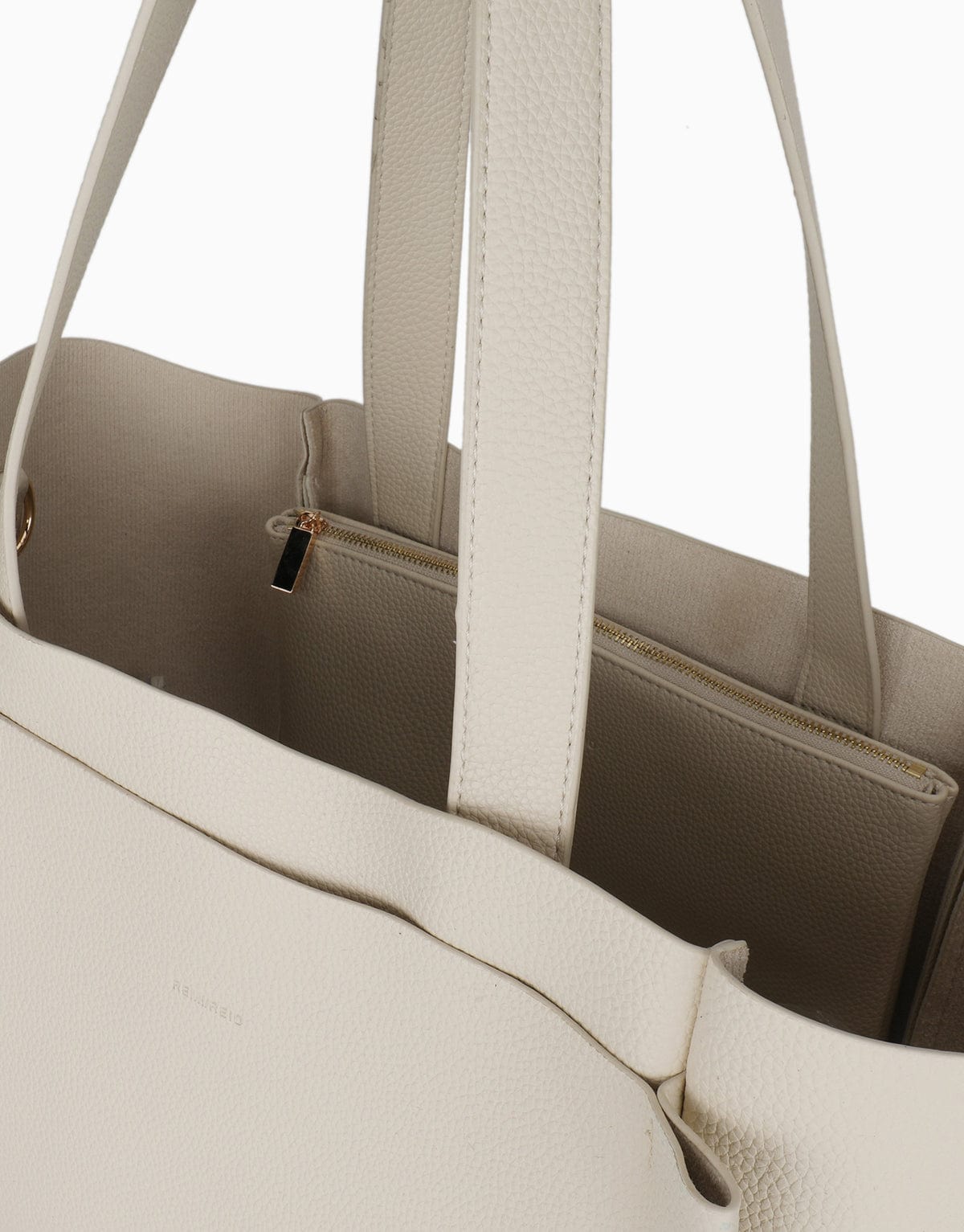 East West Cream Ella Tote