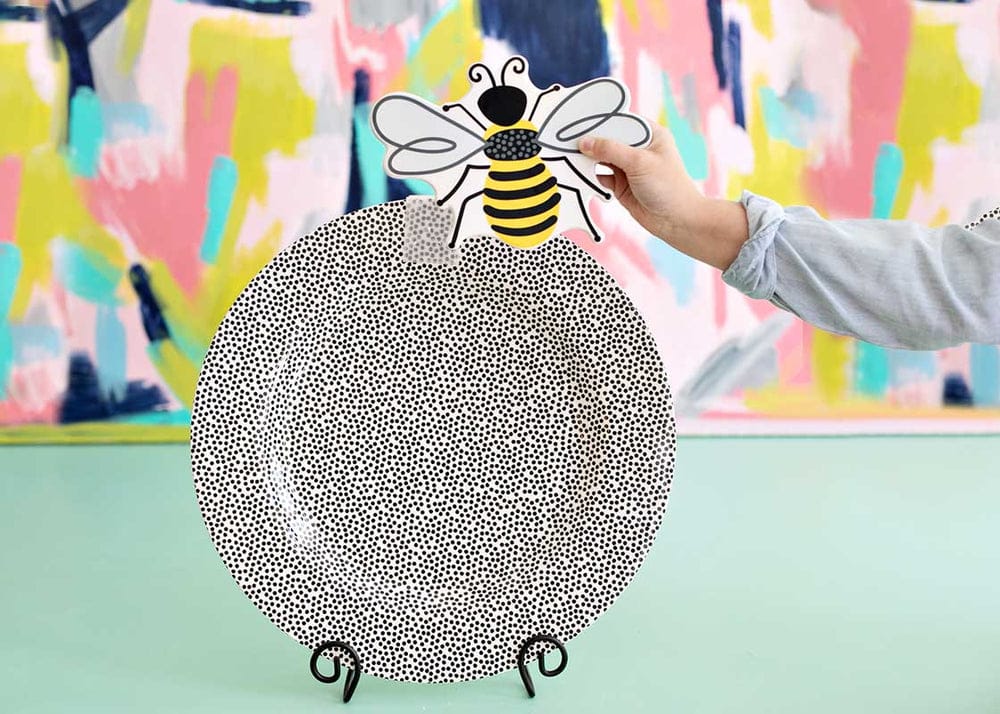 Happy Everything! Bee Attachment, 2 Available Sizes - Little Miss Muffin Children & Home