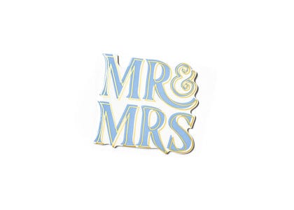 Coton Colors Company Coton Colors Company Blue Mr. and Mrs. Attachment - Little Miss Muffin Children & Home