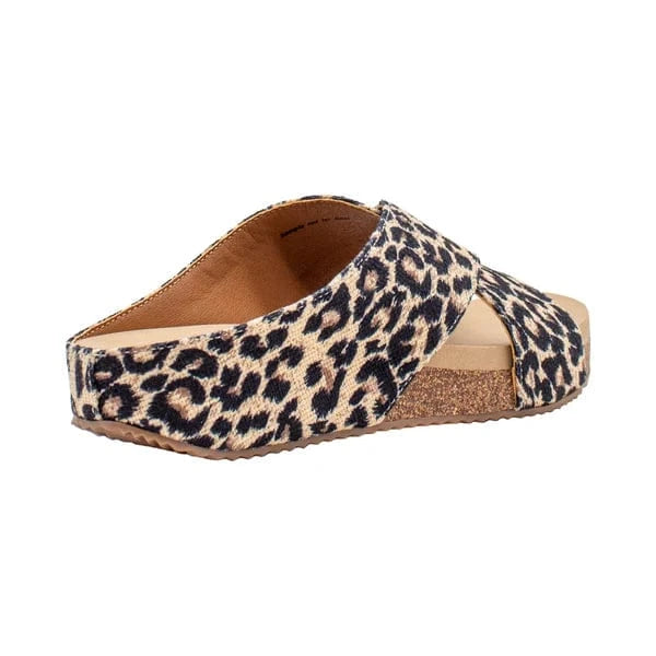 Volatile Volatile Ablette Criss Cross Sandal in Leopard - Little Miss Muffin Children & Home