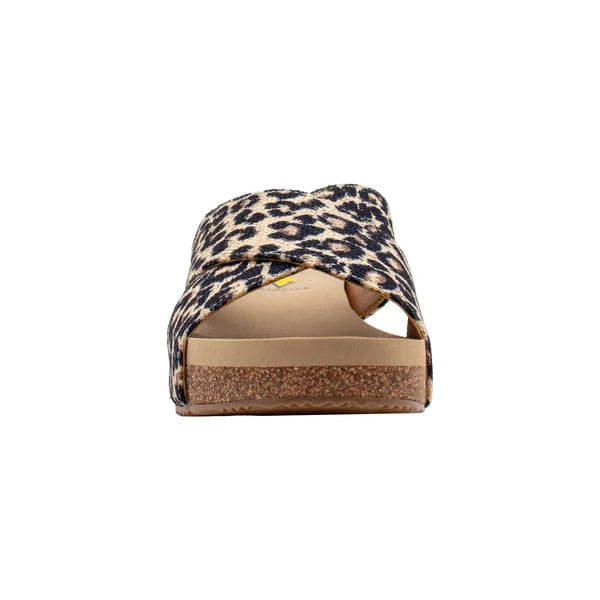 Volatile Volatile Ablette Criss Cross Sandal in Leopard - Little Miss Muffin Children & Home