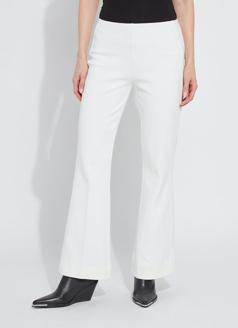 white high waist trouser