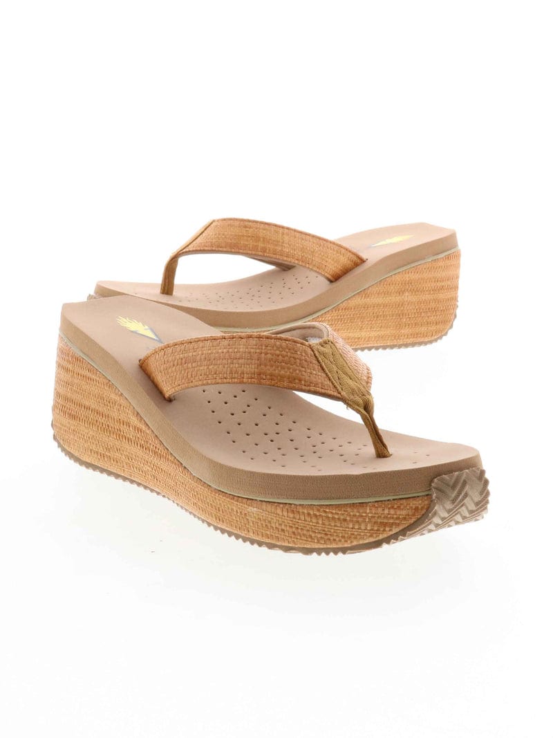 Volatile Volatile Bahama Rafia Platform Thong - Little Miss Muffin Children & Home