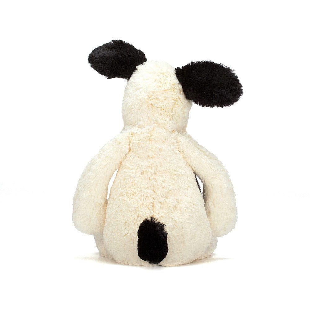 Jellycat Jellycat Bashful Black & Cream Puppy Plush - Little Miss Muffin Children & Home