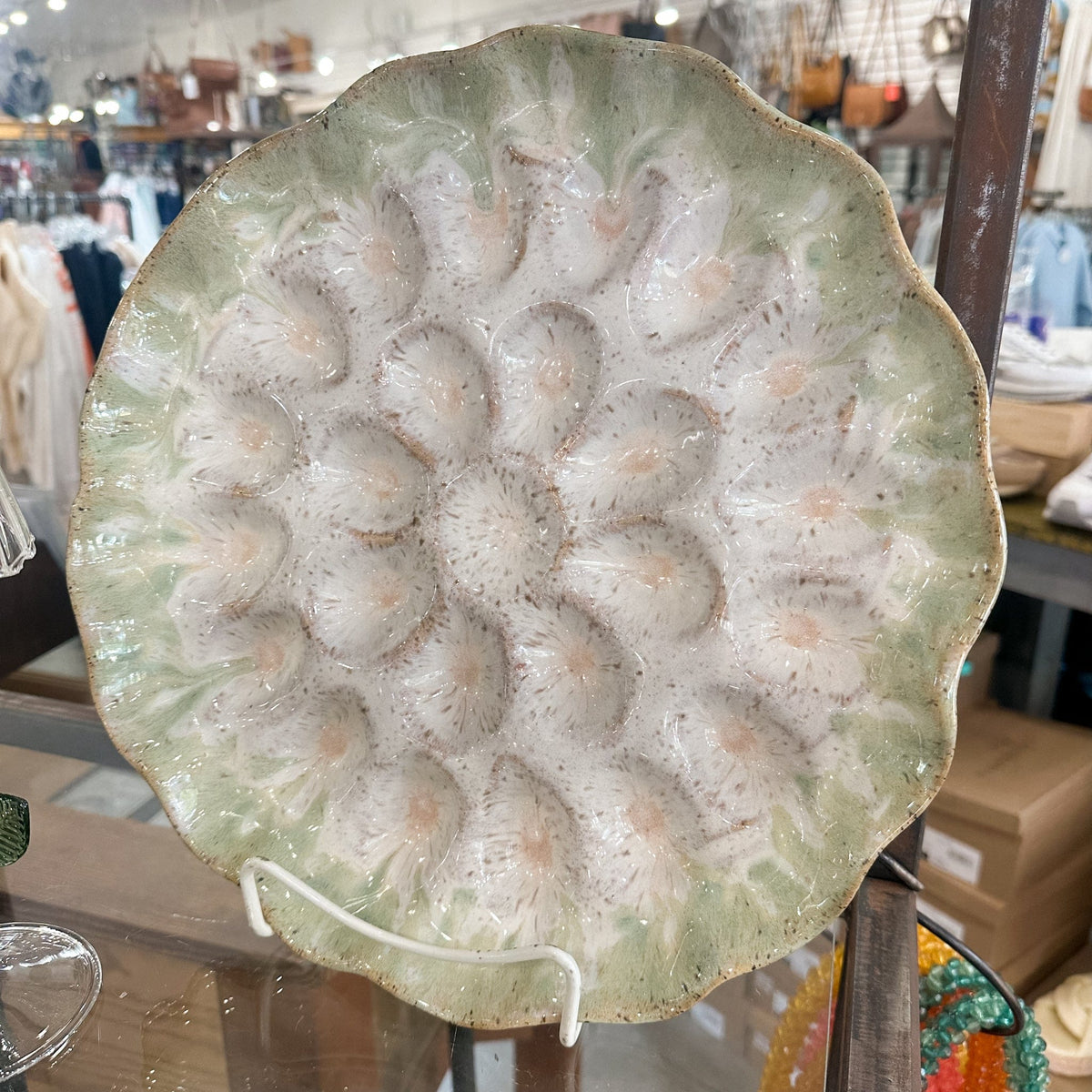 Matcha Latte Twenty-Four Egg Platter