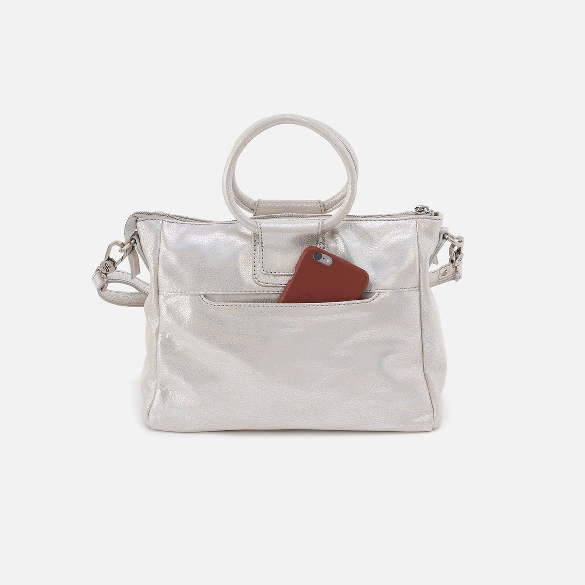 Hobo Hobo Sheila Medium Satchel in Metallic Leather - Little Miss Muffin Children & Home